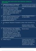 NIMS 800 NEW QUESTIONS AND VERIFIED COMPLETE SOLUTIONS