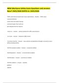 IMSA Workzone Safety Exam Questions and answers New&excl;&excl; 2025&sol;2026 RATED A&plus; 2025&sol;2026 