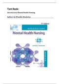 Test Bank - Introductory Mental Health Nursing&comma; 5th Edition &lpar;Kincheloe&comma; 2025&rpar;&comma;All Chapters
