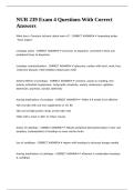 NUR 239 Exam 4 Questions With Correct Answers