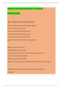 NR565 &sol; NR 565 Final Exam &ndash; Advanced  Pharmacology 