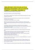 THE ODYSSEY TEST EXAM &lpar;ACTUAL 2025&sol;2026&rpar; QUESTIONS AND ACCURATE CORRECT ANSWERS &vert; GRADED A&plus;