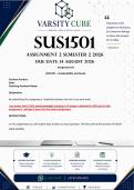 SUS1501 Assignment 2 &lpar;DETAILED ANSWERS&rpar; Semester 2 2026 - DISTINCTION GUARANTEED