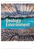 TEST BANK FOR Geology and the Environment&colon; Living with a Dynamic Planet 8th Edition by Paul Bierman&comma; Richard Hazlett ISBN&colon;978-0357851654 COMPLETE GUIDE ALL CHAPTERS COVERED 100&percnt; VERIFIED A&plus; GRADE ASSURED&excl;&excl;&excl;&excl;&excl;NEW LATEST UPDATE&excl;&excl;&excl;&excl;