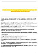  APPLICATION OF U&period;S&period; ARMY ESQD PRINCIPLES EXAM QUESTIONS AND ANSWERS GRADED A&plus; 100&percnt; VERIFIED&period;