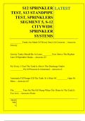 S12 SPRINKLER TEST&comma; S13 STANDPIPE TEST&comma; SPRINKLERS SEGMENT 5&comma; S-12 CITYWIDE SPRINKLER SYSTEMS   QUESTIONS AND ANSWERS 2025