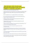 THE ODYSSEY TEST EXAM &lpar;actual 2025&sol;2026&rpar; QUESTIONS WITH ACCURATE CORRECT ANSWERS &vert; GRADED A&plus;