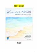 Test Bank For Women's Health&colon; A Primary Care Clinical Guide 5th Edition by Diane Schadewald&comma; Ursula Pritham&comma; Ellis Youngkin&comma; Marcia Davis&comma; Catherine Juve
