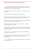 MAN4322 EXAM II QUESTIONS WITH ACCURATE SOLUTIONS 2025&excl;&excl;