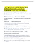 AAT ALL QUIZ &lpar;ACTUAL 2025&sol;2026&rpar; QUESTIONS WITH ACCURATE CORRECT ANSWERS &vert; GRADED A&plus;