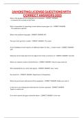 2A HOISTING LICENSE QUESTIONS WITH  CORRECT ANSWERS 2025
