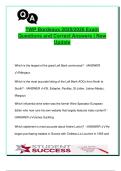 TWP Bordeaux 2025&sol;2026 Exam Guide &vert; 50&plus; Verified Questions & Answers &vert; Left Bank&comma; Pomerol&comma; 1855 Classification&comma; Estates&comma; Consultants & Wine Critics