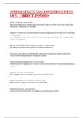 3P HIGH STAKES EXAM QUESTIONS WITH 100&percnt; CORRECT ANSWERS