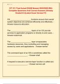 CIT 211 Final Actual EXAM Newest 2025&sol;2026 With  Complete Questions And Correct Answers &vert;Already  Graded A&plus;&vert;&vert;Latest Exam Version&excl;&excl;&excl;&excl;&vert;