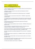 TTT-1 QUESTIONS & SOLUTIONS&lpar;RATED A&plus;&rpar;
