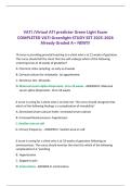 Virtual ATI &lpar;VATI&rpar; Predictor Green Light Exam  package deal