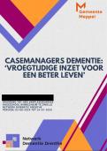 Adviesrapport van Verbeteren van Zorg behaald met een 7