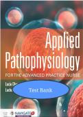 Test bank Applied Pathophysiology for the Advanced Practice Nurse 1st Edition Test Bank 2024 LATEST EXAM UPDATED 100&percnt; RATED  HIGHGRADE PASS&excl;&excl;&excl; &period; pdf 
