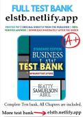 Test Bank for Business Law and the Legal Environment&comma; 9th Standard Edition Beatty
