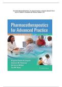 Test Bank for Pharmacotherapeutics for Advanced Practice&colon; A Practical Approach&comma; 5th Edition &ndash; Julia M&period; Arcangelo
