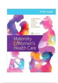 Test Bank for Maternity and Women's Health Care 12th Edition by Deitra Leonard Lowdermilk  &lpar;2025&sol;2026&rpar; &lpar;New Edition with All Chapters Covered&rpar;