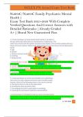 Nu664C&sol;Nu664C Family Psychiatric Mental  Health 1   Exam Test Bank 2025-2026 With Complete  Verified Questions And Correct Answers with  Detailed Rationales &vert;Already Graded  A&plus;&vert;&vert;Brand New Guaranteed Pass 