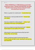 Wilkes NSG500 Exam 3 &sol;NSG 500 Advanced Health  Assessment Exam 3 Newest 2025&sol;2026 With Complete  Questions And Correct Answers &vert;Already Graded  A&plus;&vert;&vert;Latest Exam Version&excl;&excl;&excl;&vert; 