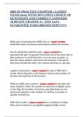 MRI IN PRACTICE CHAPTER 1 LATEST EXAM 2025 WITH MULTIPLE CHOICE OF QUESTIONS AND CORRECT ANSWERS ALREADY GRADED A&plus; AND 100&percnt; GUARANTEE PASS &lpar;BRAND NEW&excl;&excl;&excl;&excl;&excl;&excl;&rpar;