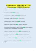 CS6400 chapter 1 UPDATED ACTUAL  Questions and CORRECT Answers