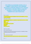 CON 3990 EXAM 2025&sol;2026 WITH ACTUAL  CORRECT QUESTIONS AND VERIFIED  DETAILED ANSWERS &vert;FREQUENTLY TESTED  QUESTIONS AND SOLUTIONS &vert;ALREADY  GRADED A&plus;&vert;NEWEST&vert;BRAND NEW  VERSION&excl;&excl;&vert;GUARANTEED PASS