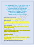 CON 3990 EXAM TEST BANK 2025&sol;2026 WITH  ACTUAL CORRECT QUESTIONS AND  VERIFIED DETAILED ANSWERS  &vert;FREQUENTLY TESTED QUESTIONS AND  SOLUTIONS &vert;ALREADY GRADED  A&plus;&vert;NEWEST&vert;BRAND NEW  VERSION&excl;&excl;&vert;GUARANTEED PASS