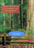 Test Bank For Theory and Practice of Counseling and Psychotherapy&comma; Enhanced 10th Edition by Gerald Corey ISBN 9780357671429 Chapter 1-16 &comma; study guide