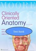 Test bank for clinically oriented anatomy 8th edition moore dalley&comma; study guide
