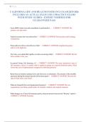 CALIFORNIA LIFE AND HEALTH INSURANCE EXAM 2025-2026 INCLUDES AN ACTUAL EXAM AND 2 PRACTICE EXAMS WITH STUDY GUIDES - EXPERT VERIFIED FOR GUARANTEED PASS 