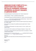 QMB3200 EXAM COMPLETE ALL QUESTIONS AND CORRECT DETAILED ANSWERS &lpar;VERIFIED ANSWERS&rpar; &vert;ALREADY GRADED A&plus;&vert;&vert;BRAND NEW&excl;&excl;