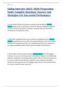 Gallup Interview 2025&ndash;2026 Preparation Guide Complete Questions Answers And Strategies For Successful Performance