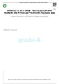 PORTAGE A & EN-P EXAM 1 PREP QUESTIONS FOR ANATOMY AND PHYSIOLOGY MUILTCHOICE EXAM GUIDE YEAR 2025-2026