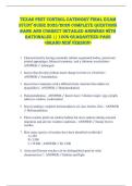 Texas Pest Control Category FINAL EXAM  STUDY GUIDE 2025&sol;2026 COMPLETE QUESTIONS  BANK AND CORRECT DETAILED ANSWERS WITH  RATIONALES &vert;&vert; 100&percnt; GUARANTEED PASS  <BRAND NEW VERSION> 