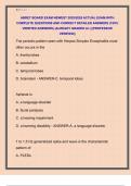 ABRET BOARD EXAM NEWEST 2025&sol;2026 ACTUAL EXAM WITH  COMPLETE QUESTIONS AND CORRECT DETAILED ANSWERS &lpar;100&percnt;  VERIFIED ANSWERS&rpar; &vert;ALREADY GRADED A&plus;&vert; &vert;&vert;PROFESSOR  VERIFIED&vert;&vert; 