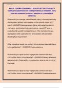 ABSITE TRAUMA EXAM NEWEST 2025&sol;2026 ACTUAL EXAM WITH  COMPLETE QUESTIONS AND CORRECT DETAILED ANSWERS &lpar;100&percnt;  VERIFIED ANSWERS&rpar; &vert;ALREADY GRADED A&plus;&vert; &vert;&vert;PROFESSOR  VERIFIED&vert;&vert;