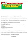PPD Exam With Complete Solutions A&plus;Graded&comma;Pass Guaranteed&period;