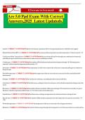Are 5&period;0 Ppd Exam With Correct Answers&comma;2025 Latest Updateds