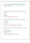 AST PRACTICE EXAM 5 &vert; QUESTIONS AND ANSWERS &vert; VERIFIED  AND WELL DETAILED ANSWERS &vert; EXAM ALREADY GRADED A&plus; &vert;  LATEST EXAM UPDATE 