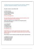 AST PRACTICE EXAM &num;6 &vert; QUESTIONS AND ANSWERS &vert; VERIFIED  AND WELL DETAILED ANSWERS &vert; LATEST EXAM UPDATE 
