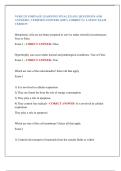 NURS 231 PORTAGE LEARNING FINAL EXAM &vert; QUESTIONS AND  ANSWERS &vert; VERIFIED ANSWERS &lpar;100&percnt; CORRECT&rpar; &vert; LATEST EXAM  VERSION 
