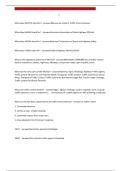 TRAFFIC ENGINEERING - EXAM 1 QUESTIONS WITH COMPLETE SOLUTIONS&excl;&excl;