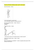 BCHS SPORTS MEDICINE EOPA REVIEW