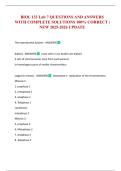 BIOL 133 Lab 7 QUESTIONS AND ANSWERS WITH COMPLETE SOLUTIONS 100&percnt; CORRECT &vert; NEW 2025-2026 UPDATE
