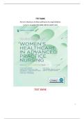 FULL TEST BANK Women&rsquo;s Healthcare In Advanced Practice Nursing 3rd Edition By Ivy M&period; Alexander Phd Aprn Anp-Bc Faanp Faan &lpar;Editor&rpar; Latest Update Graded A&plus;