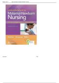 TEST BANK FOR Davis Advantage for Maternal-Newborn Nursing Critical Components of Nursing Care Fourth Edition by Connie Durham&comma; Roberta&semi; Chapman&comma; Linda&semi; Miller ISBN&colon; 978-1719645737 COMPLETE GUIDE 100&percnt; VERIFIED A&plus; GRADE ASSURED&excl;&excl;&excl;&excl;&excl;NEW LATEST UPDATE&excl;&excl;&excl;&excl;&excl;&excl;